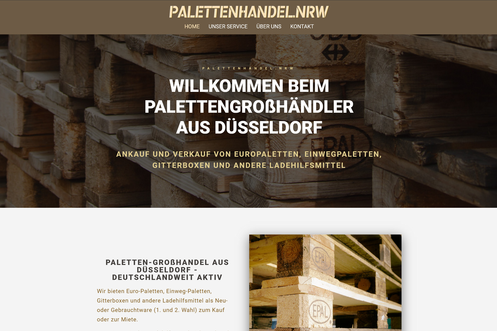 Read more about the article Palettenhandel.NRW – Palettengroßhandel An- und Verkauf